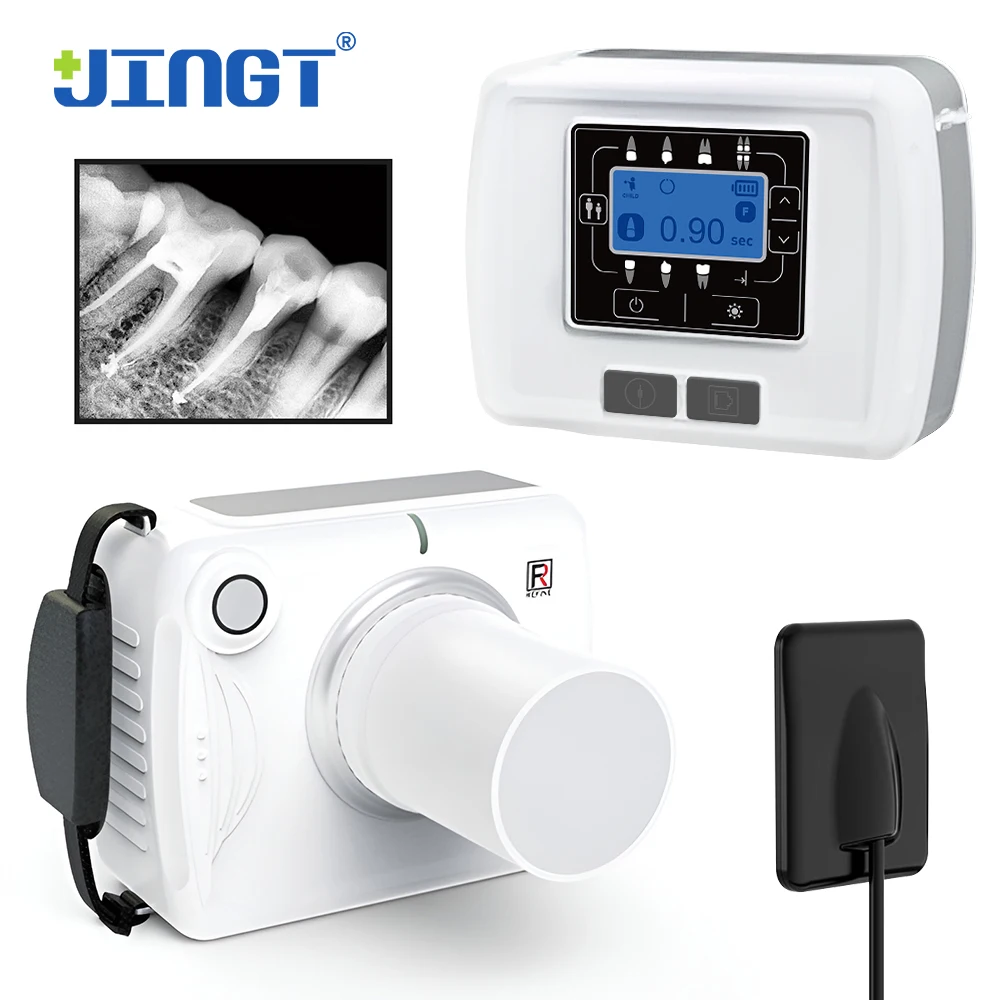 JINGT Dental Portable X-Ray Rayer Oral Sensor Suite In Digital Imaging System Handheld Filmmaker X-Ray Machine Intraoral Set