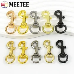 5/10/20Pcs 11/15mm Metal Buckle Bag Strap Keychain Swivel Trigger Clips Lobster Clasp Dog Collar Snap Hook Carabiner Accessories