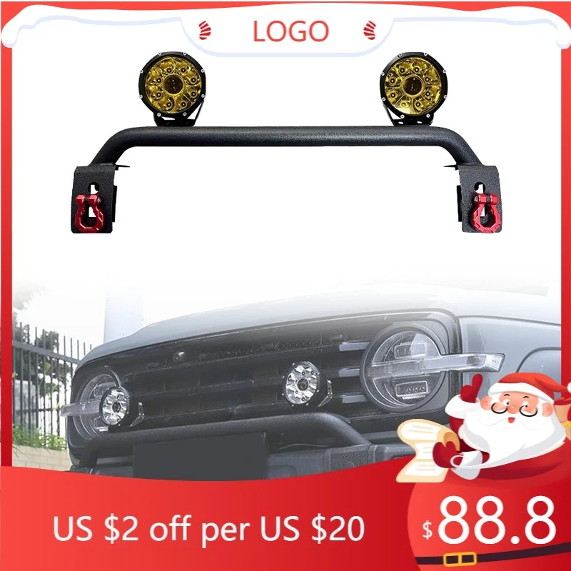 

STLF 2025 Hot Sale Front Bull Bar Front Bumper with Spotlights for GWM Tank 300 Accessories