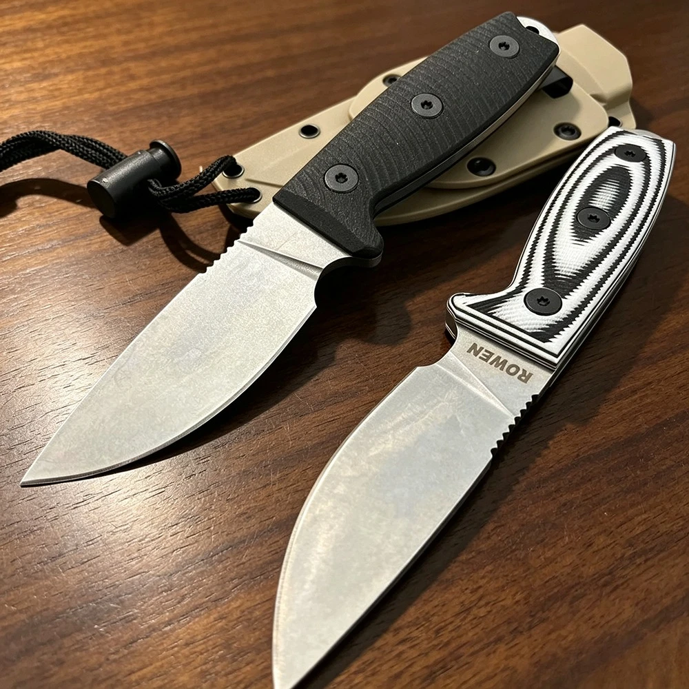 Multi-purpose Outdoor Camping Hiking EDC Fixed Knife Jungle Backpacking Adventure Picnic Knives Durable Daily Cutter Fruit Knife