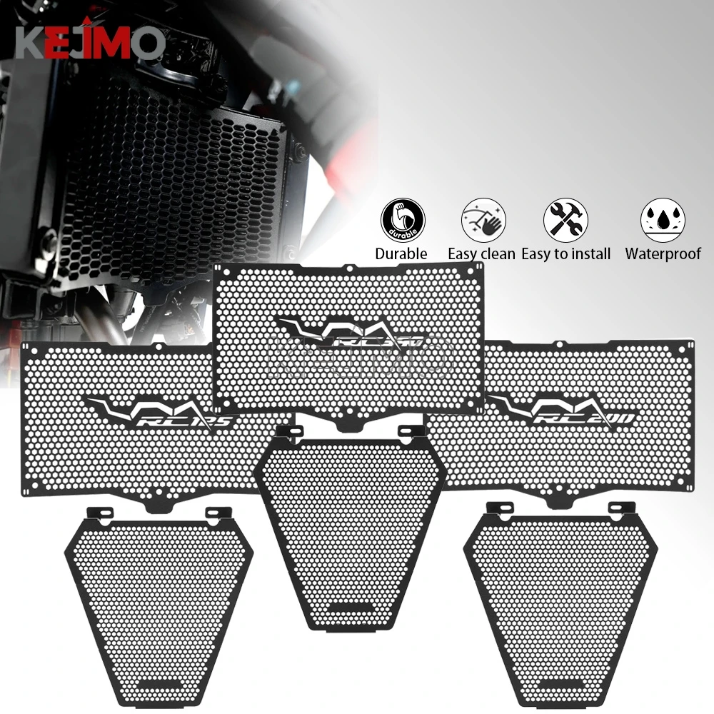 

For Ktm RC 125 200 390 2022 2023 2024 2025 2026 RC125 RC200 RC390 Motorcycle Accessories Radiator Grille Guard Protector Cover