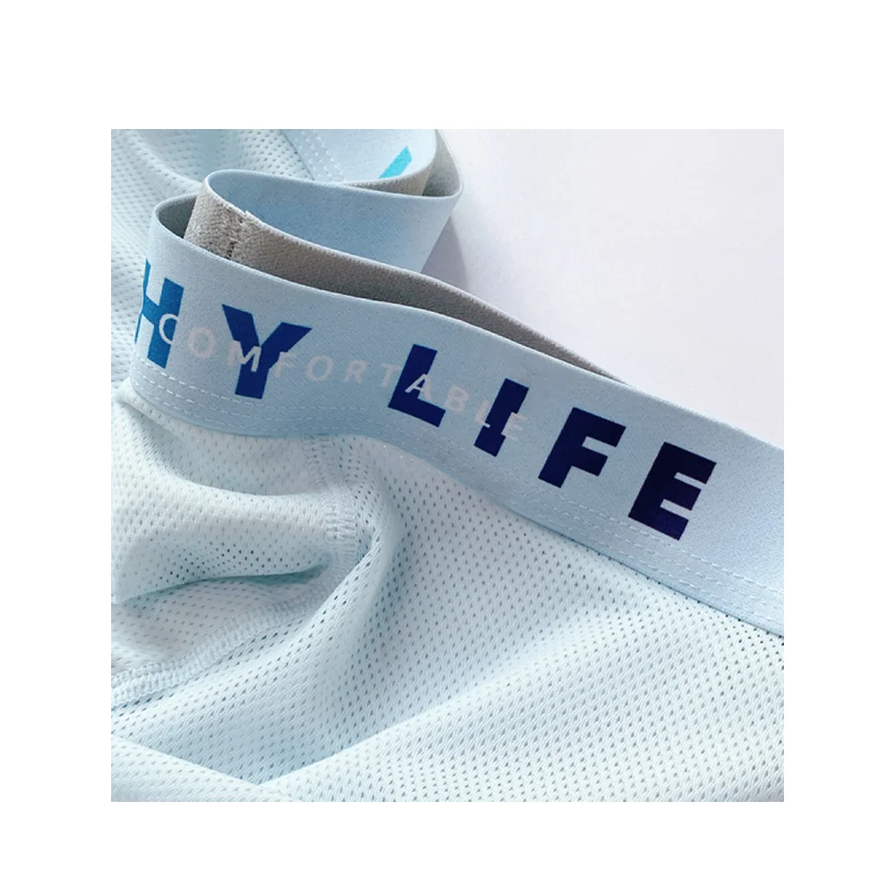 

Men Boxers Shorts Breathable Mesh Ice Silk Quick Drying U Pouch Lingerie Underwear Man Comfortable Sexy Underpants