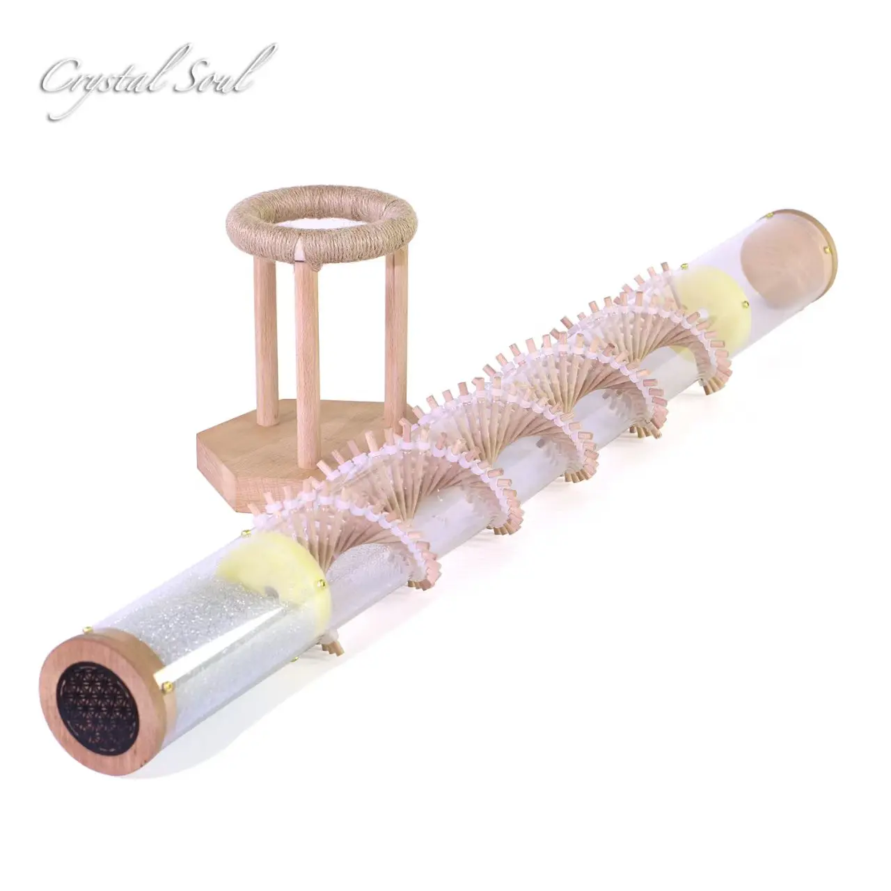 Crystal DNA Rain Stick Factory Direct Quartz DNA Rain Stick Sound Therapy Healing Style