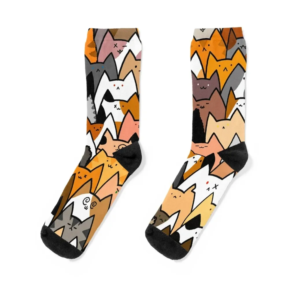 

Kitty Socks halloween gift snow summer Mens Socks Women's