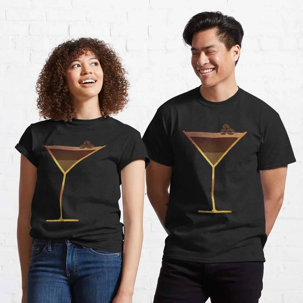 Espresso Martini Classic T-Shirt Anime Graphic T-shirts For Men Clothing Women Short Sleeve Tees Vintage High Quality 100%Cotton