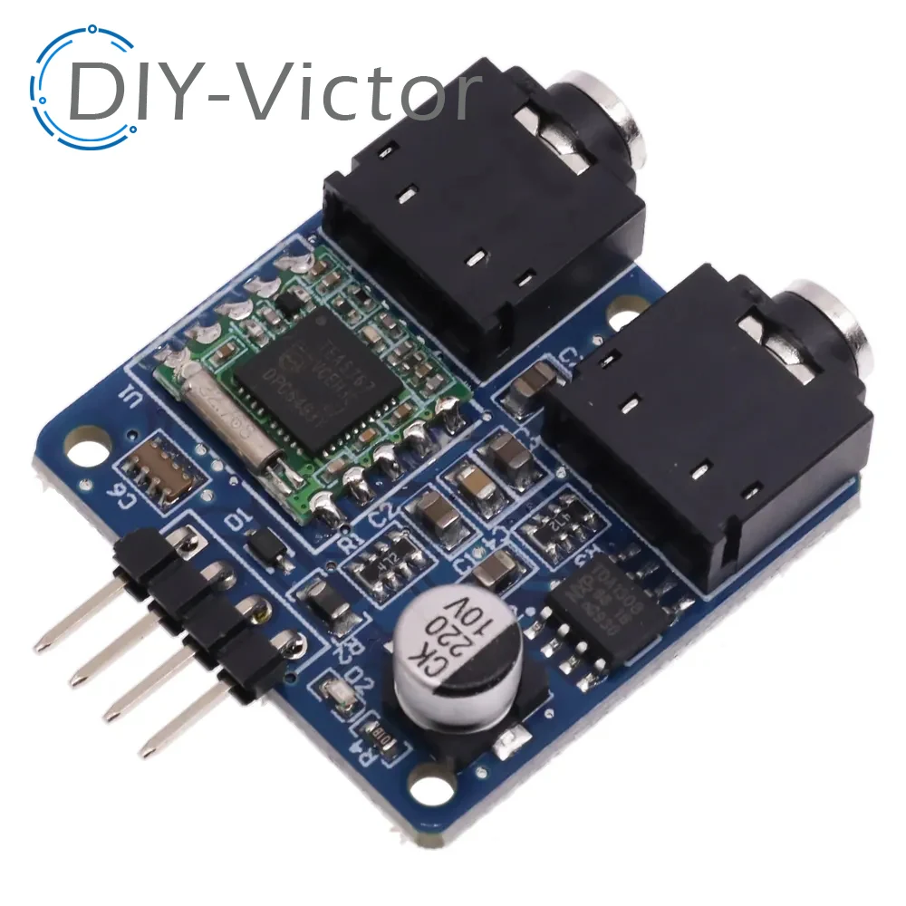 FREE SHIPPING TEA5767 FM Stereo Radio Module 5V for Arduino 76-108MHZ With Free Cable Antenna