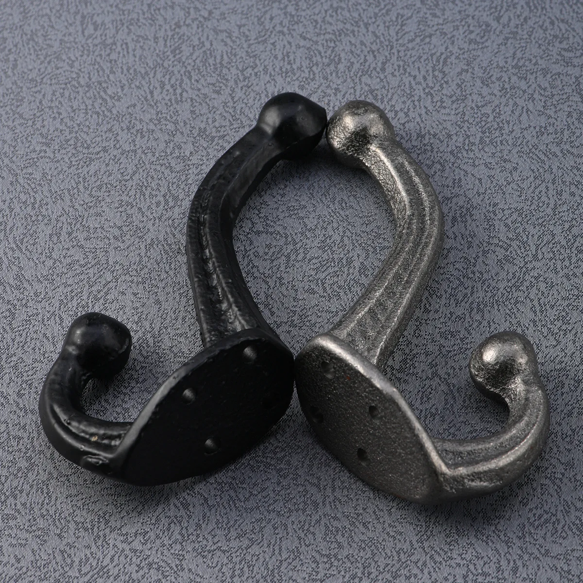 European industrial style clothes hook, cast iron door back hook, cast iron clothes and hat hook, retro iron decoration