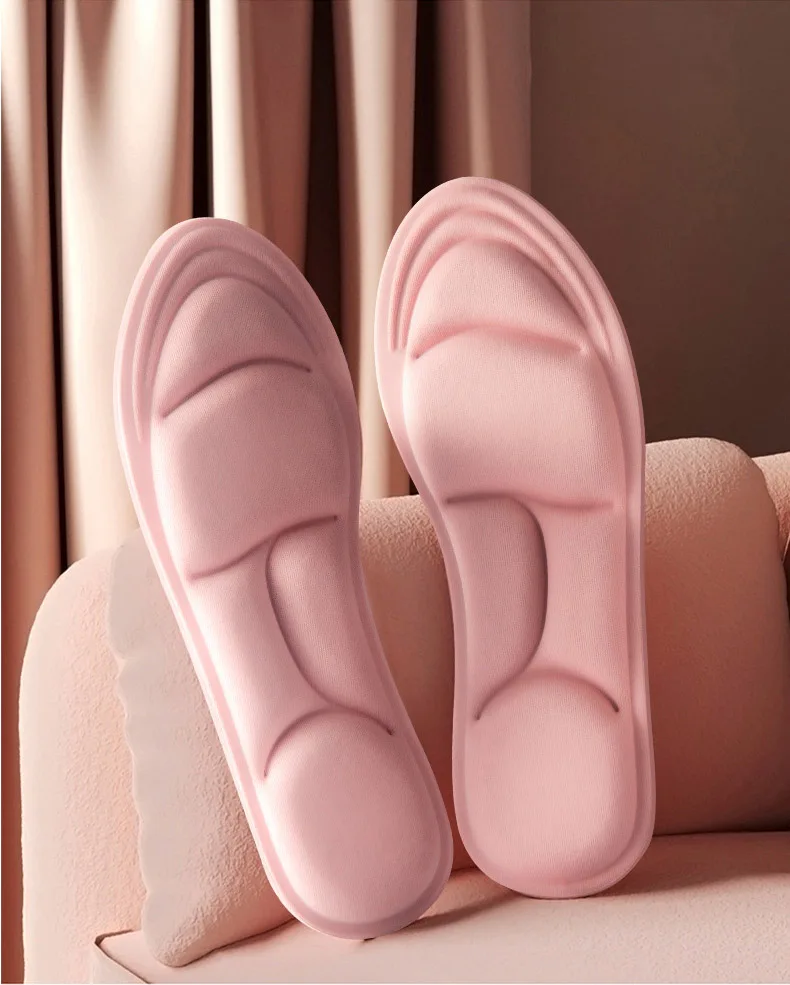 5D Massage Memory Foam Einlegesohlen Für Schuhe Sohle Atmungsaktive Kissen Sport Lauf Einlegesohlen Für Füße Orthopädische Einlegesohlen – Detail 6