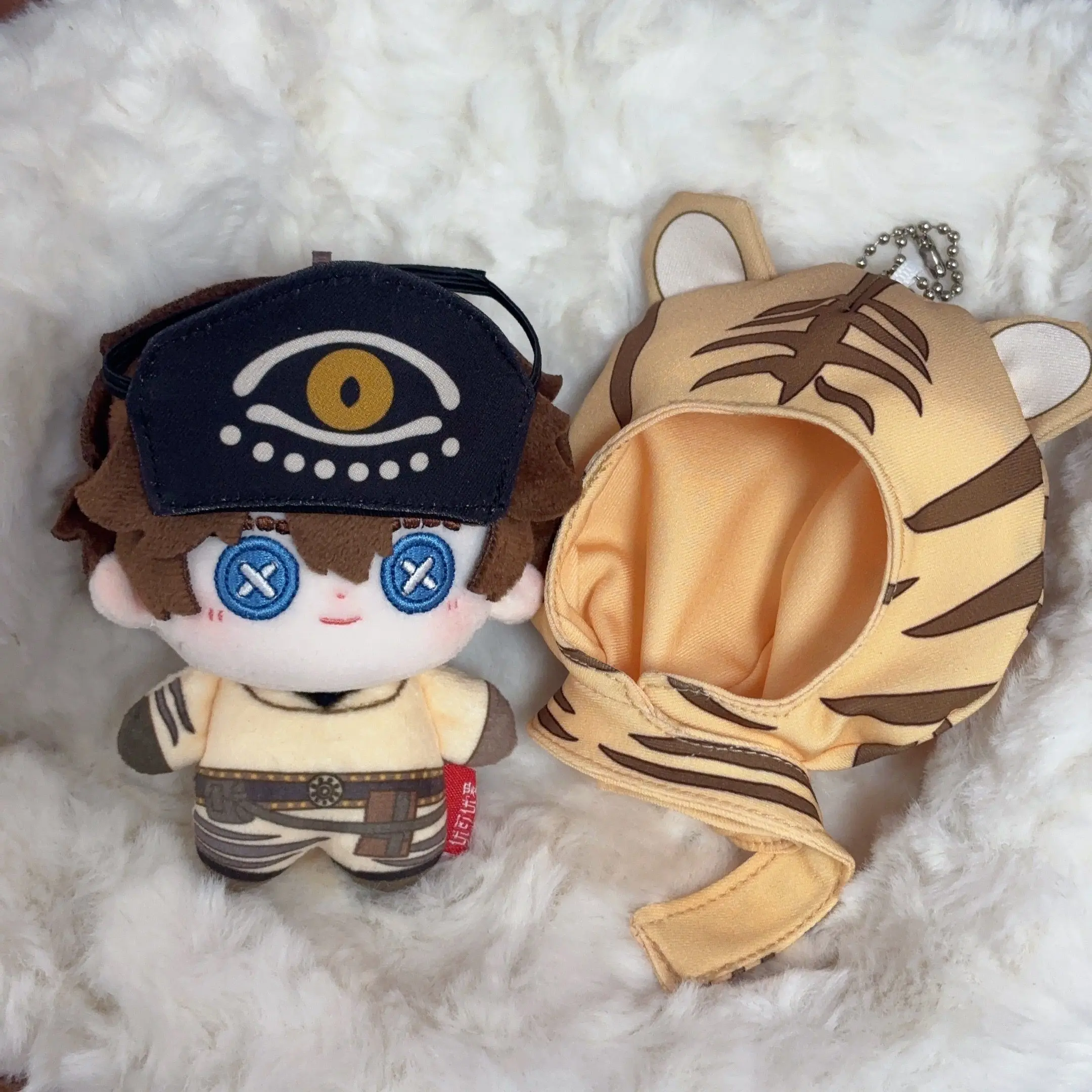 

Identity V: Фигурка Seer Eli Clark 10 см, милая плюшевая подвеска Nunu, косплей-брелок по аниме-игре, подарок на день рождения