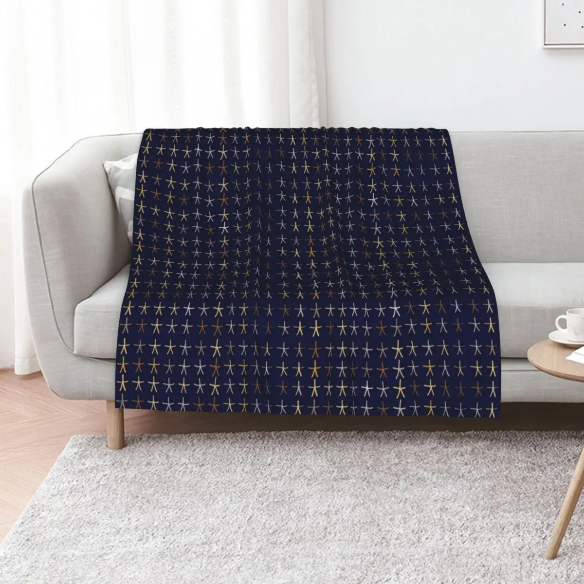 Imperishable stars Throw Blanket Decorative Sofas Winter beds manga Luxury Multi-Purpose Decorative Beds Blankets