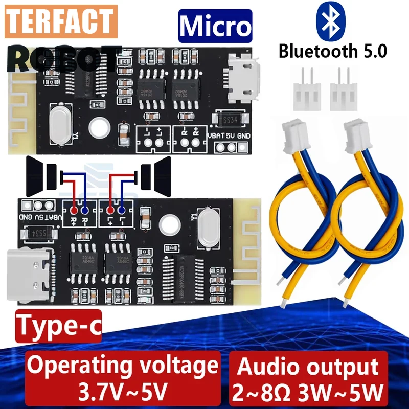 MH-MX8 M28 M38 MP3 Decoder Board Bluetooth 5.0 Stereo Audio Module Lossless DIY Refit High Fidelity HIFI Speaker Board