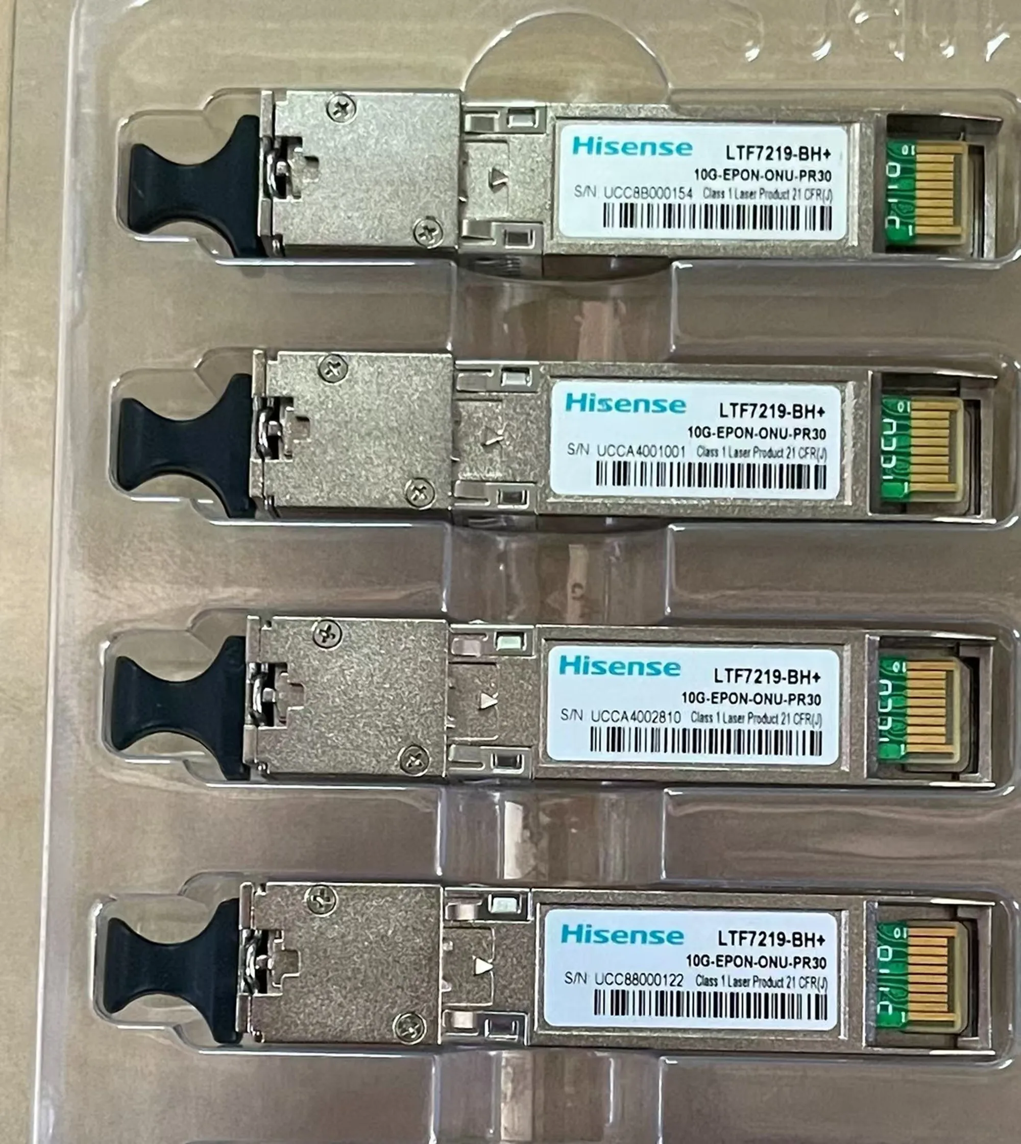 

SFP 10G ONU Module Hisense Switch Transceiver LTF7219-BH+ 10G-EPON-ONU-PR30 Used For MA5821 MA5822 HN8245Q HN8055Q F832 F833