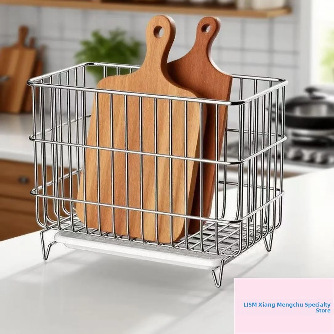 304-stainless-steel-kitchen-draining-basket-storage-caddy-cutting-board-utensils-miscellaneous-fruit-storage-basket-organizer
