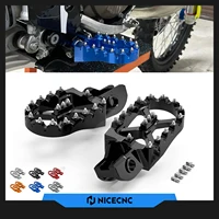 Para 2023 Husqvarna TE 300 FE 501 FE 450 350 300 250 200 150 125 TC FC FE TX FX 2017-2022 Kit de reposapiés de motocicleta de 57mm