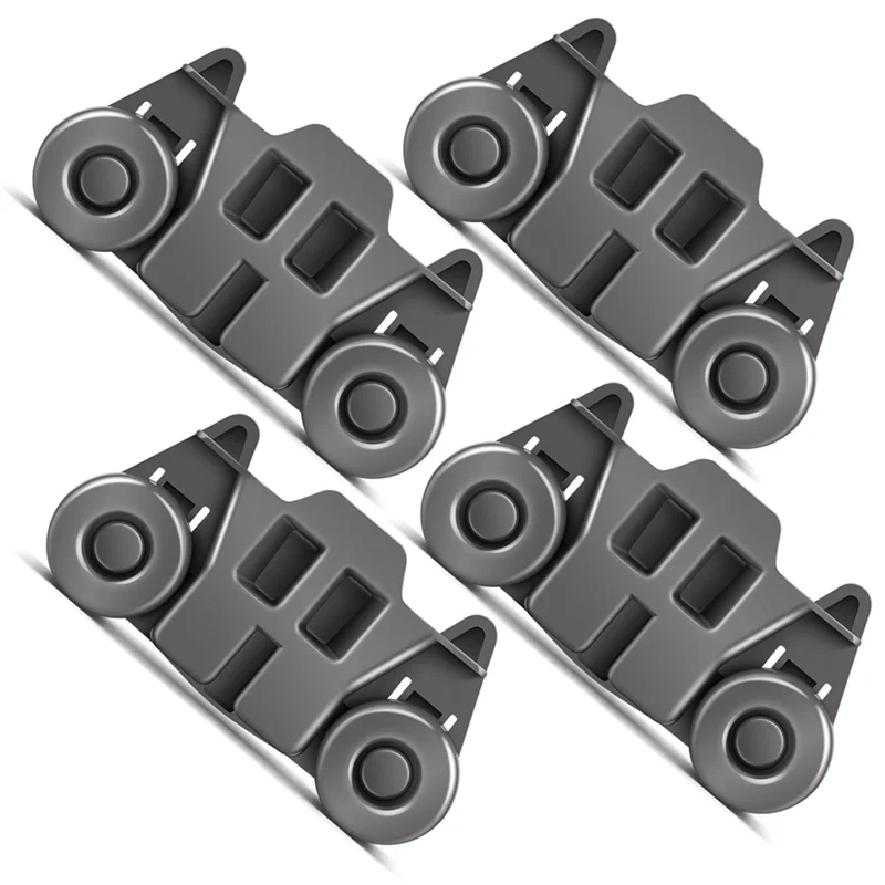 TAIGH-4PCS W10195416 Dishwasher Wheels Lower Rack For Kitchenaid Whirlpool Maytag Kenmore Dish Rack Parts Accessories view 5