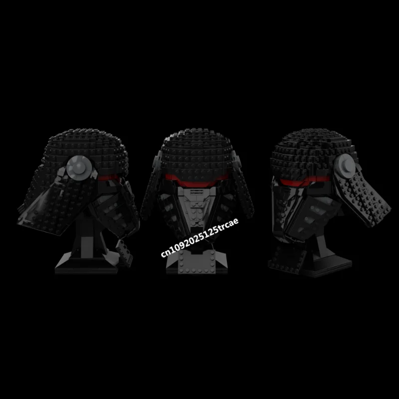 Neue 743Pcs Space Wars Serie Film Helm Moc Zweite Schwester Modell Bausteine Diy Kreative Ideen Kinder Spielzeug Geburtstag geschenke