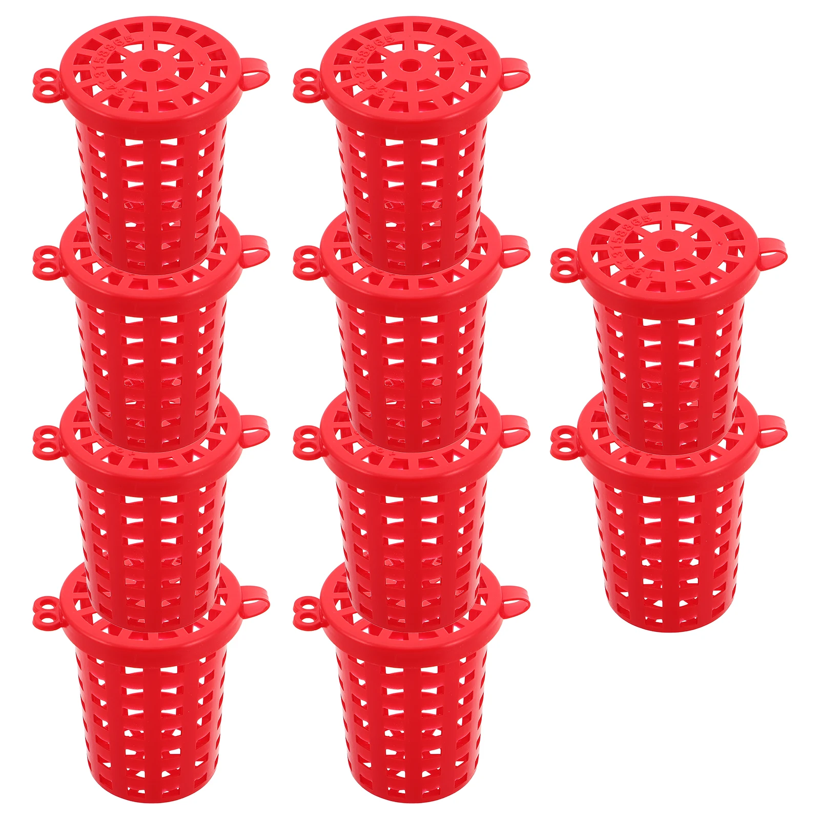 

10 Pcs Carp Fishing Basket Basin Crab Holder Feeder Thrower Device Eel Shrimp Net