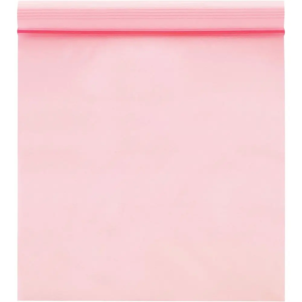 

Пакеты пластиковые многоразовые на молнии, розовые, антистатические, особо прочные, 4x6 дюймов, 4 мил (1000 шт./упаковка)