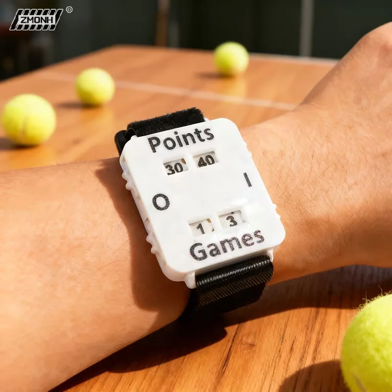 

[H]Portable Cricket/Tennis/Padel Scorer Wristband Instant Score Tracker No Memory Loss Suitable For Coaches, Referees, Players
