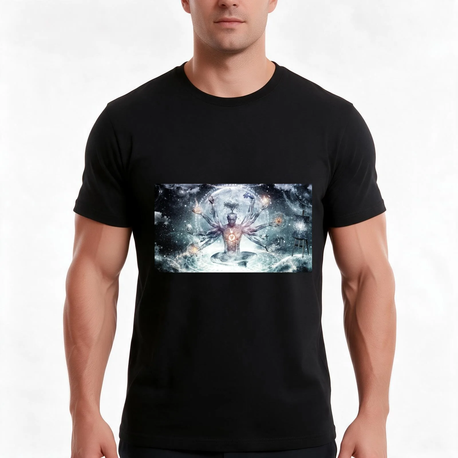 The Neverending Dreamer T-Shirt Summer Casual Cotton Tee Oversized Streetwear Tops Vintage Graphic Print Unisex Men Women