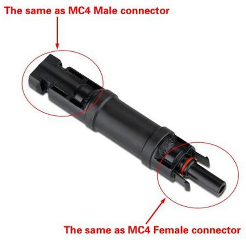 Conector de enchufe Solar de diodo de CC 30A para sistema PV, conexión paralela de Panel Solar, protección antireflujo