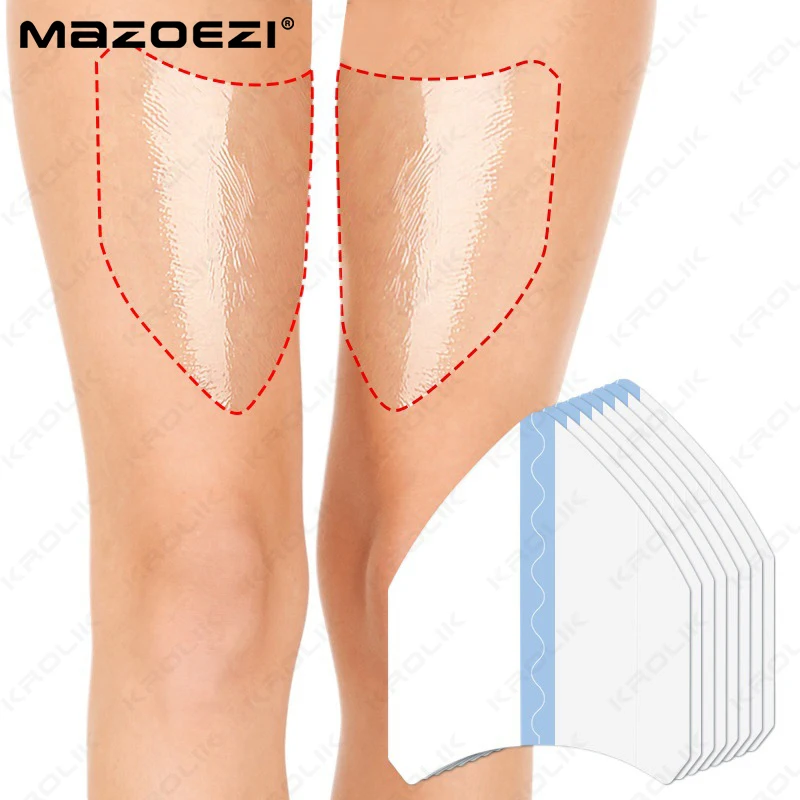 مكافحة الغضب الفخذ الغضب حماية غير مرئية الجسم المضادة للاحتكاك منصات الفخذ العصابات الغضب أشرطة الفخذ العجل أداة العناية بالقدم #1