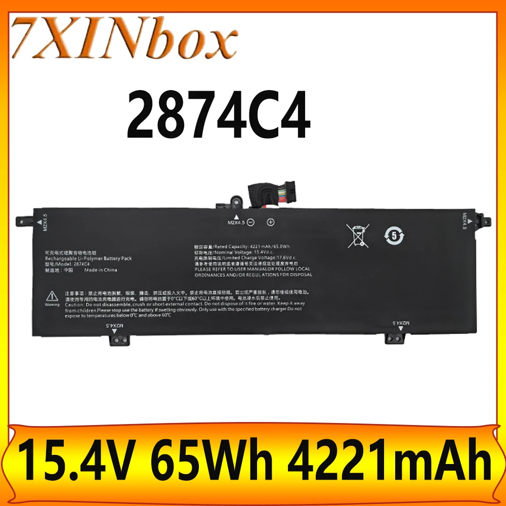 

7XINbox 2874C4 15.4V 65Wh 4221mAh Laptop Battery For T-BOOK 14 Series Netbook