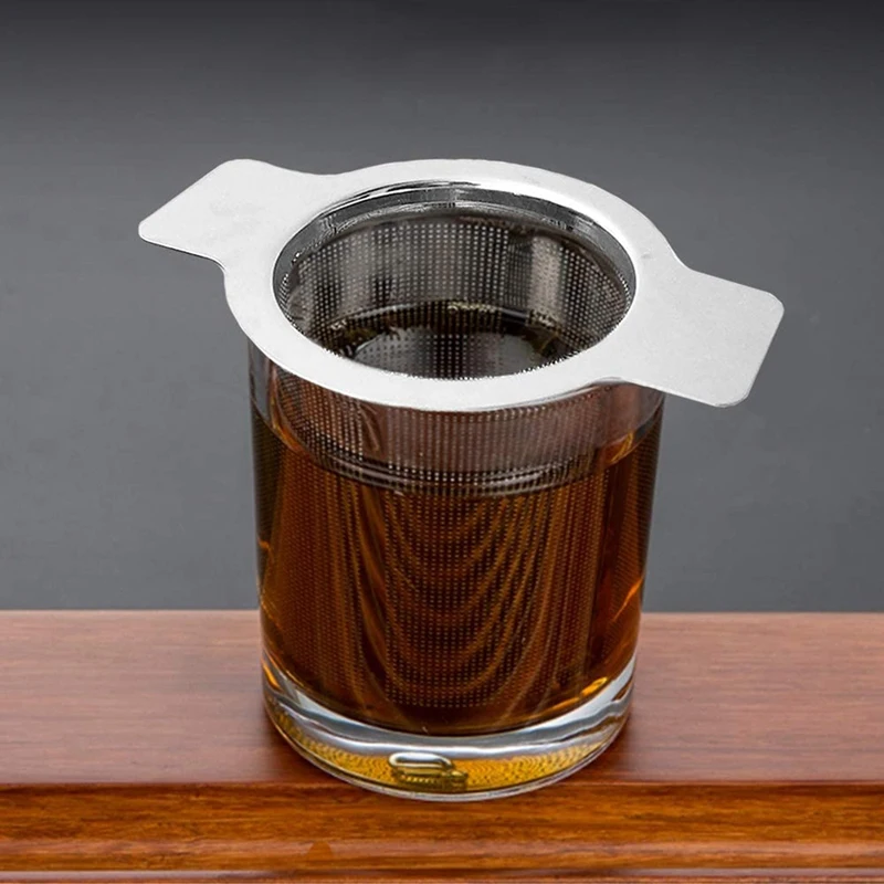 4 упаковки, фильтры для чайной корзины, из нержавеющей стали