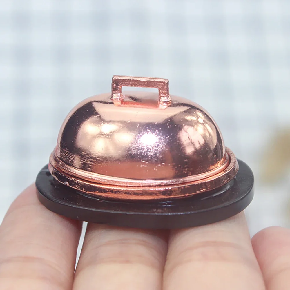 1/12 Dollhouse Miniature Accessories Mini Turkey with Plate Food Roast Chicken Model for Doll House Decoration ob11