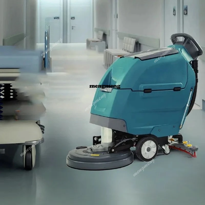 New Design  Floor Cleaning Machine Scrubber Machine Cleaning Equipment Walk-behind Scrubber