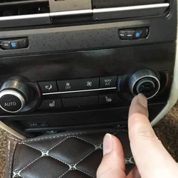 Rear Air Conditioning Temperature Adjustment Rotation Knob Control Button For BMW 5 6 7 Series F10 F06 F12 F07 F01 F02