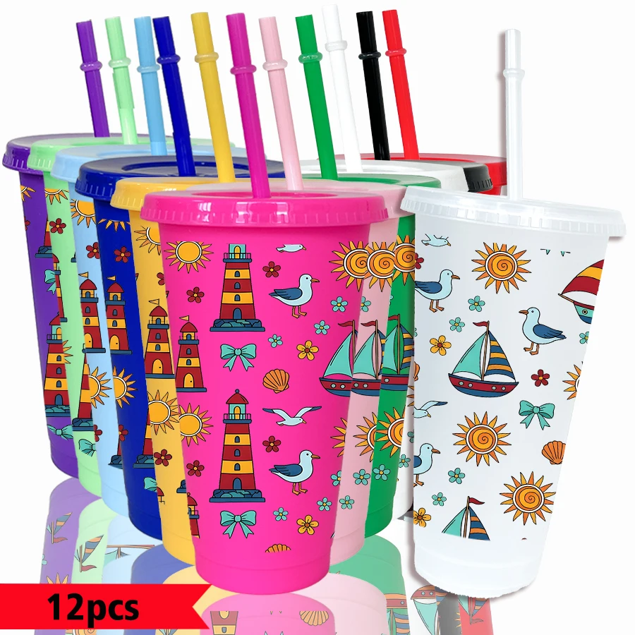 lot-de-12-gobelets-en-plastique-colores-de-26-oz-avec-motifs-phare-mouettes-et-voiliers-pour-fetes-cadeaux-de-rentree-scolaire-et-d'anniversaire