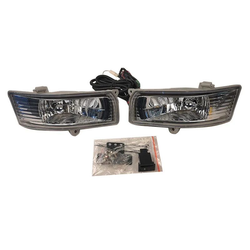 For Toyota Camry 2005 2006 front bumper fog light bar light with switch wire group bulb 9006 12V 51W