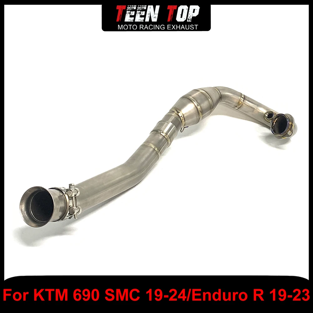 

Titanium Alloy Offroad Bike Exhaust Header For KTM 690 SMC R 2019-2024 / 690 Enduro R 2019-2023 Exhaust Elbow Connection Pipe