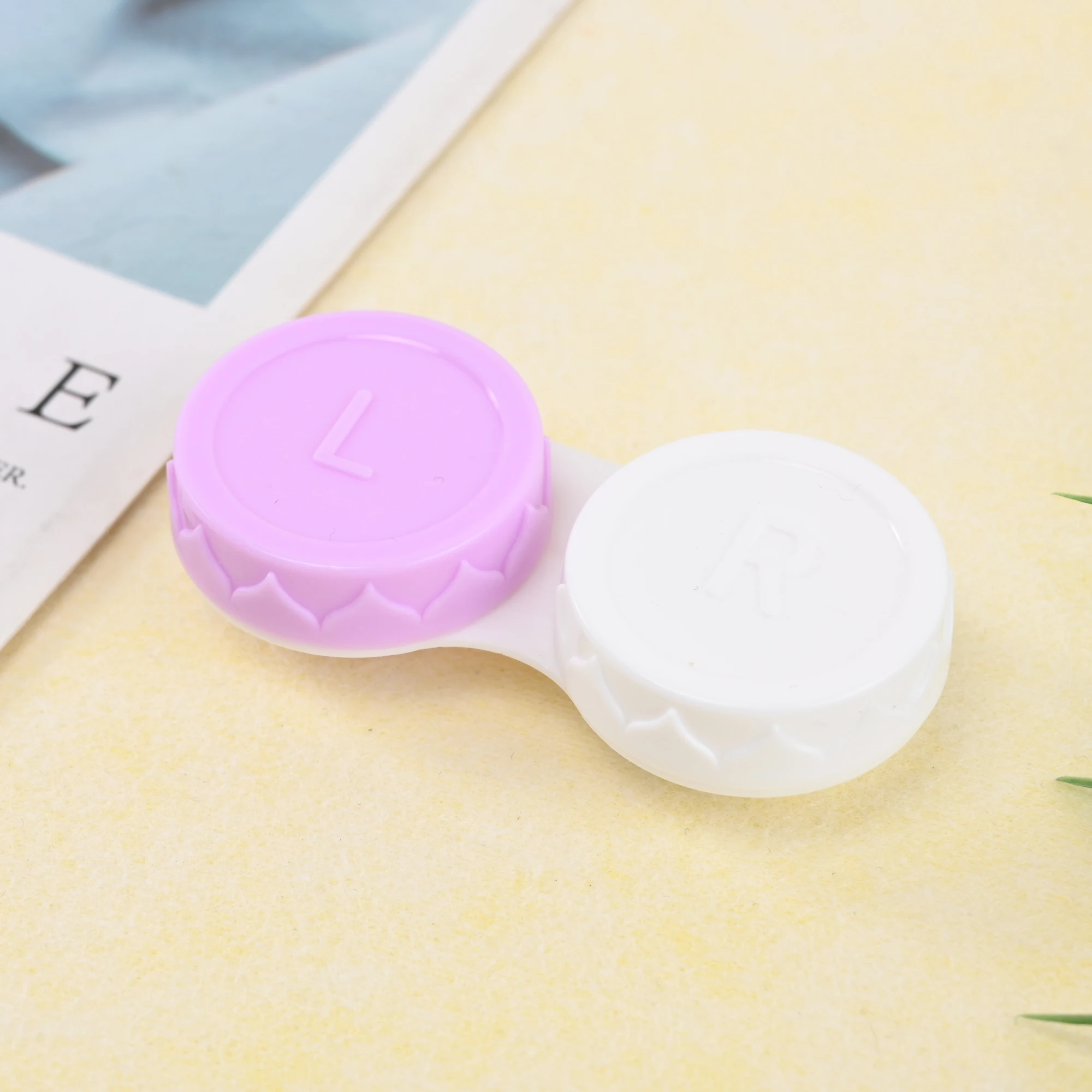 1pc Glasses Cosmetic Contact Lenses Box Contact Lens Case For Eyes Portable Travel Holder Container Travel Accessaries