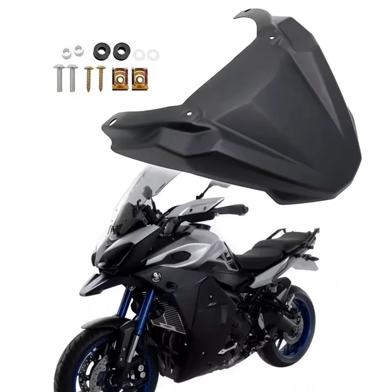 

Beak Nose Cone Extension Cover Black Front Wheel Fender For MT09 Tracer 900 GT FJ09 18 2019 2020 2021 Accessories-Boom