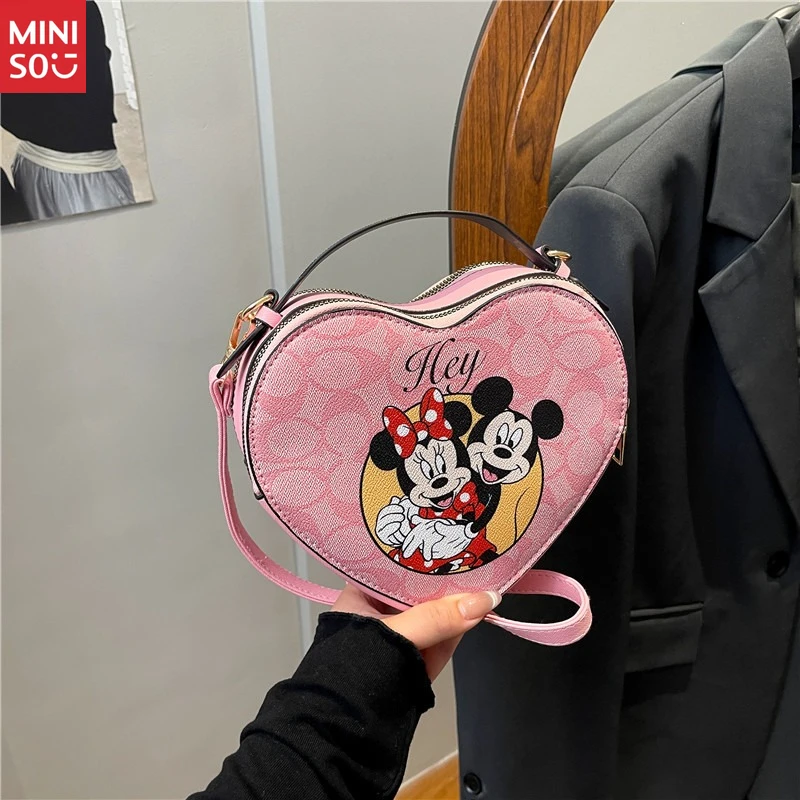 Tas Ibu-Anak Miniso Heart 2025 |   Tas Selempang Ibu dan Anak yang Serasi