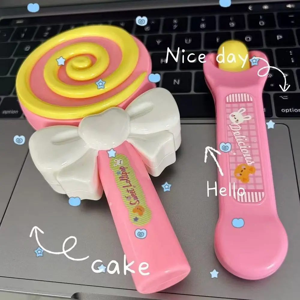 Kawaii مصاصة الغذاء تغذية لعبة محاكاة اليابانية لعب الأدوار لعبة اللعب التفاعلية المحمولة بودنغ تغذية لعبة طفل هدية