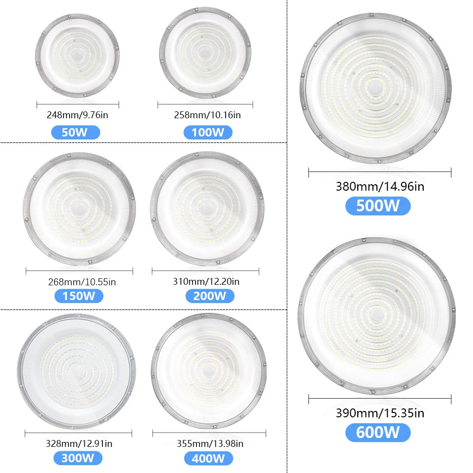 LED عالية خليج ضوء الصناعية ضوء أضواء العمل 100 واط 150 واط IP65 مقاوم للماء أطول أضواء السقف لمستودع مصنع الصالة الرياضية المرآب