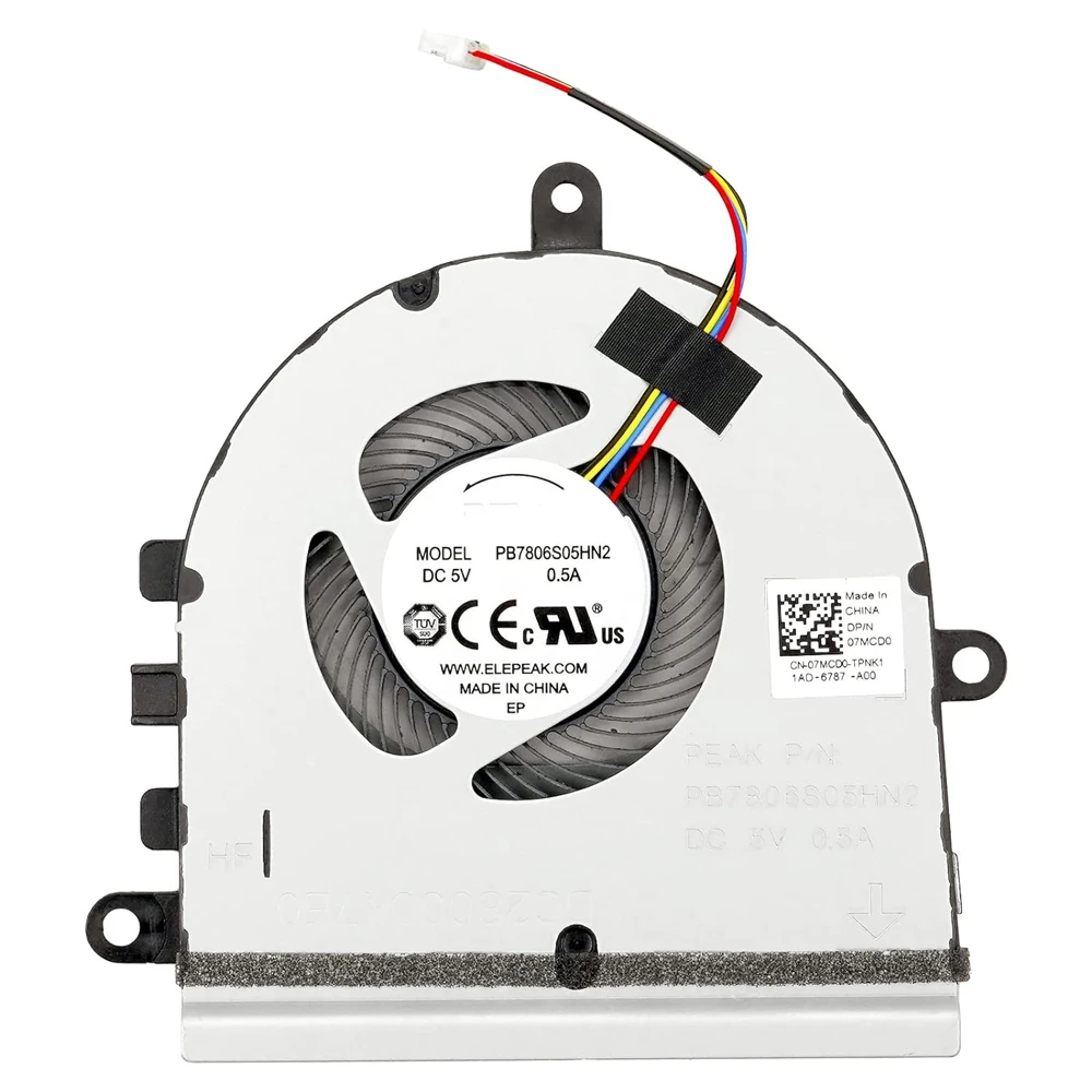 

CPU Cooling Fan For Dell Inspiron 15 5570 5575 P75F I5575-A214SLV-PUS 07MCD0