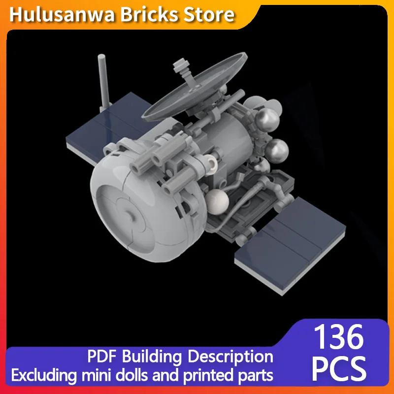 

Interstellar Spacecraft Model MOC Building Bricks War Equipment Modular Technology Gifts Holiday Assemble Children Toys Suit