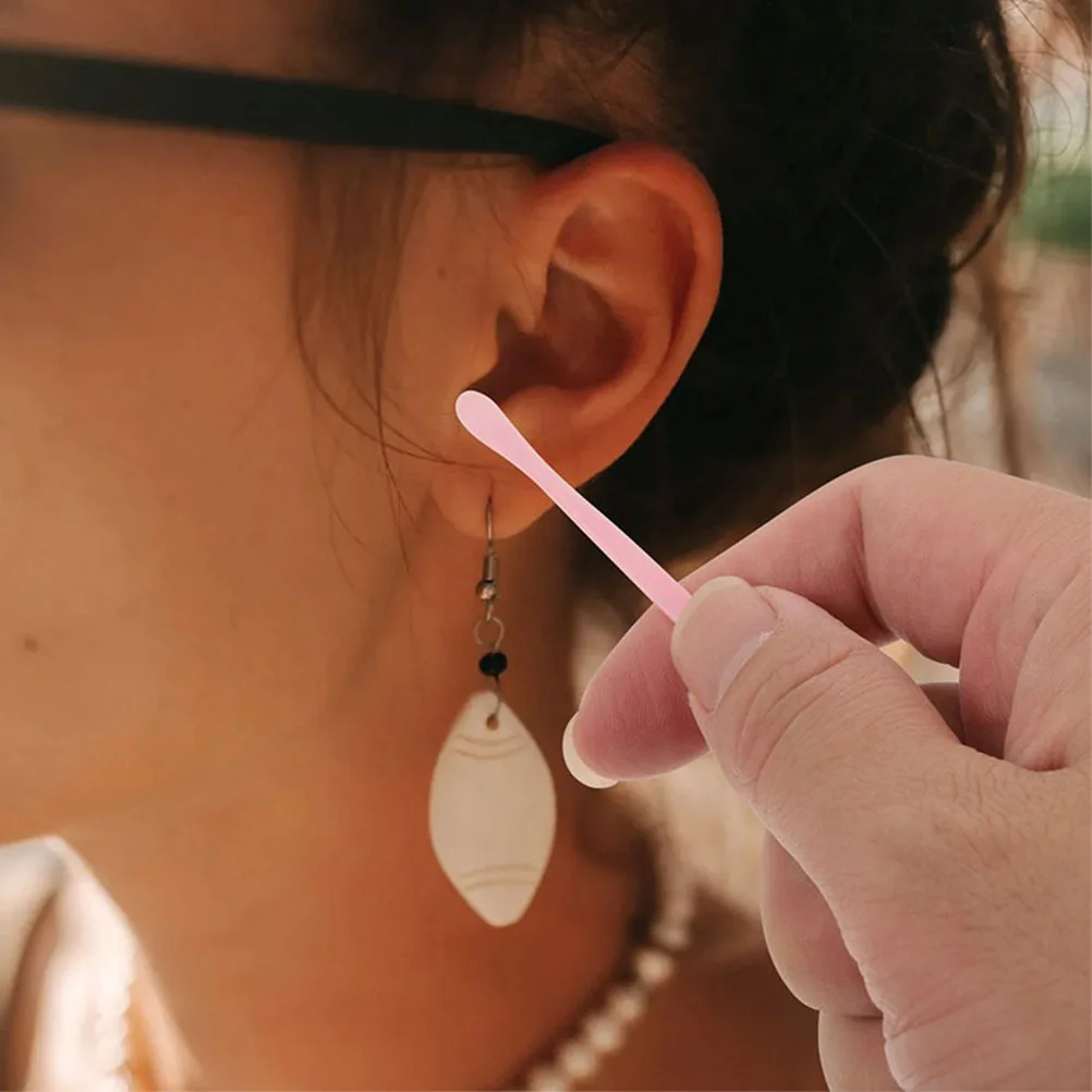 80 قطعة من منظف الأذن البلاستيكي، أدوات إزالة شمع الأذن خفيفة الوزن للمنزل والمكتب والسفر وأدوات إزالة شمع الأذن #1