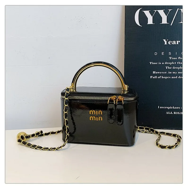 Unique Leisure Diaper Bag Ladies Leather Messenger Purse High End Minimalist Solid Color Commuter Handbag