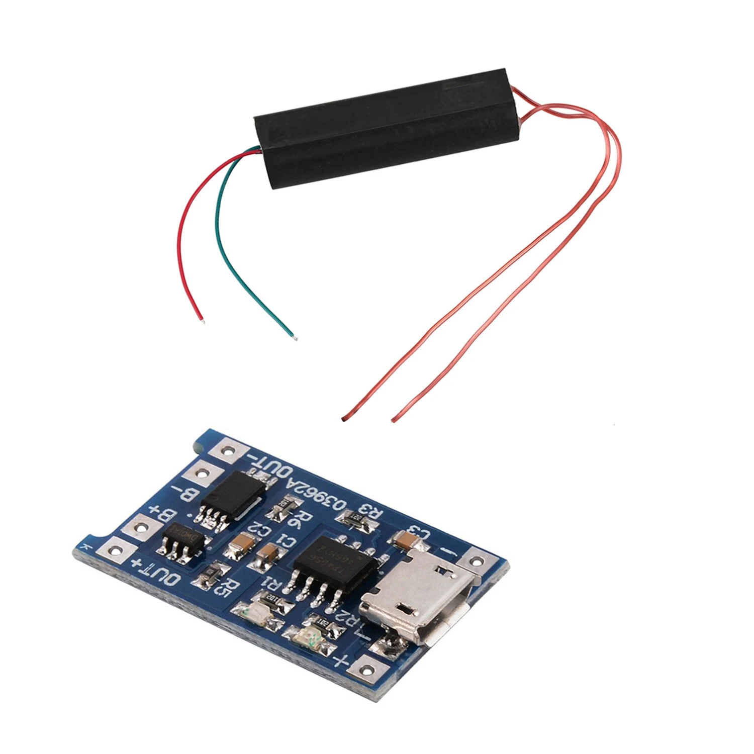 

5 шт. 1 А 5 в Micro-USB TP4056 литиевая батарея, плата зарядного устройства, Модуль и 1 шт. кВ, повышающий высоковольтный импульсный инвертор