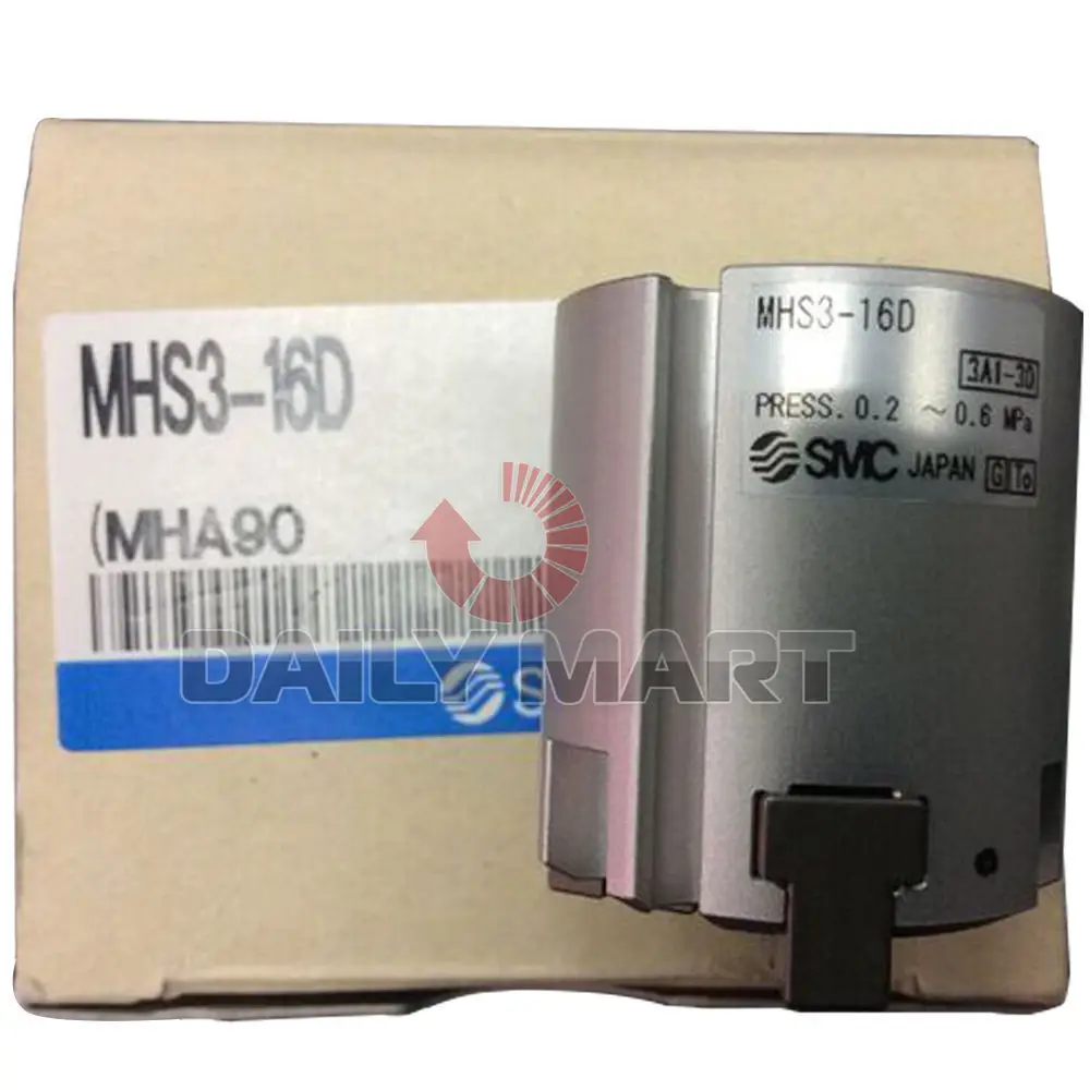 New SMC MHS3-16D Finger Double Action Pneumatic 3-Finger Gripper Air Cylinder