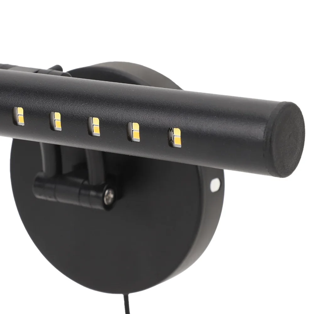 Multi Angle Rotation LED Mirror Light Bar Dimmable Rotatable Mirror Light Stepless Dimming USB Powered Light Bar Hotel