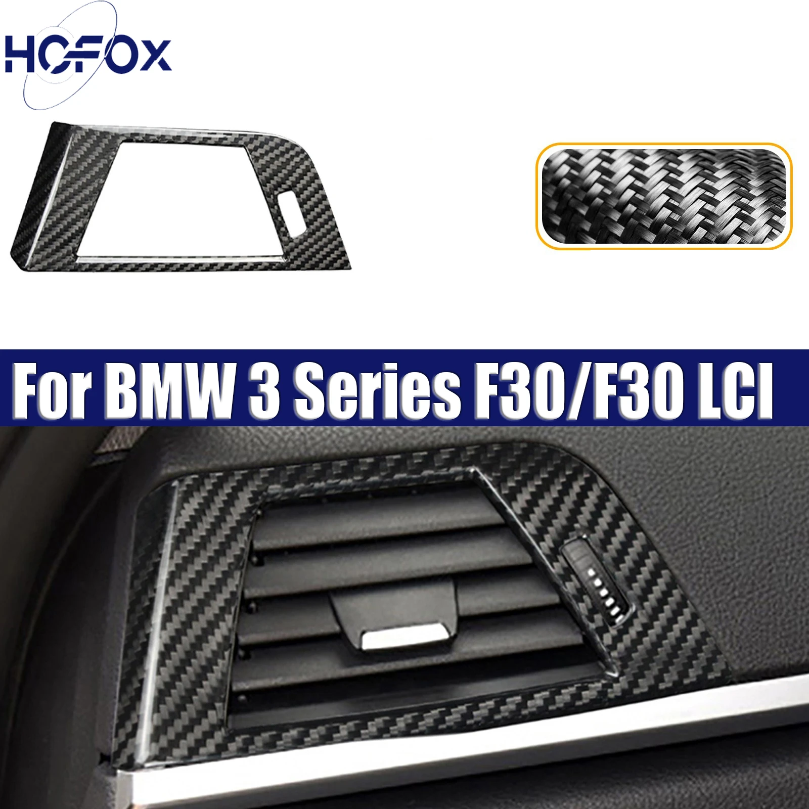

For BMW 3 Series F30/F30 LCI Copilot Side Air Outlet Vent Trim Cover