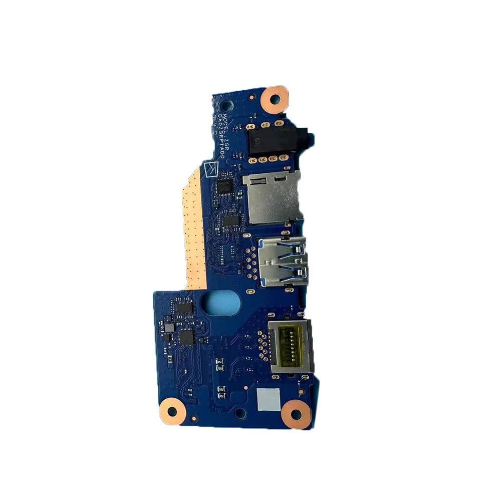 Laptop USB Audio SD Card Reader Board For ACER Predator Helios Neo 16 PHN16-71 N22Q22 N23Q1 USB AUDIO BOARD ENTERNET DA0ZGRPIAD0