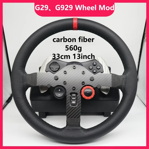 SIMPUSH 13 pulgadas 33 cm Volante circular Rally sim racing PARA Logitech G29 G923