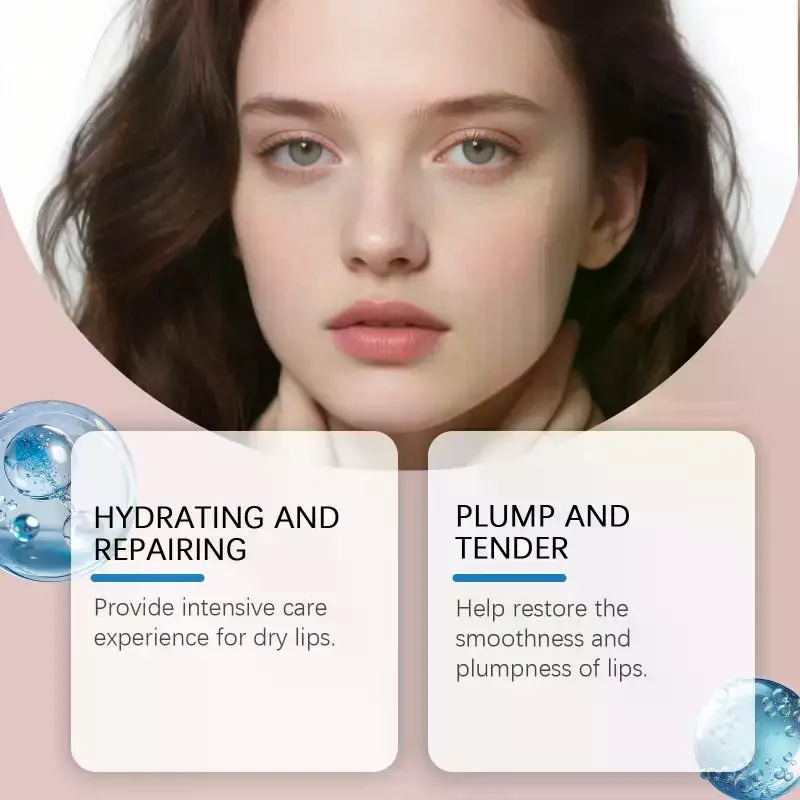 Softening Lip Serum Plumping Repair Deep Nourish Moisturizing Dry Lips Treatment  For Women Long Lasting Beauty Lip Care